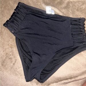 Ambrielle high waisted swim bottoms! With open sides